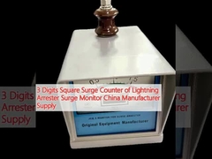 3 dígitos Cuadrado Contador de sobrecarga de relámpago Contador de arresto de sobrecarga China Fabricante Suministro