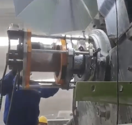 Torno portátil CE para extremos de eje de diario para cojinetes de 500-700 mm