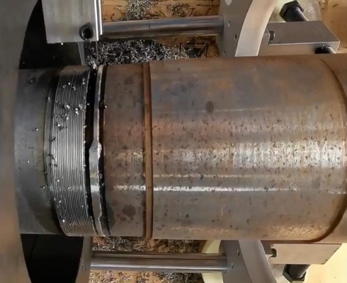 Torno portátil CE para extremos de eje de diario para cojinetes de 500-700 mm