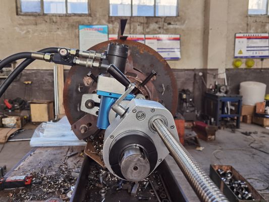Máquina de perforación de líneas hidráulicas de 3 kW a control remoto 65-600 mm