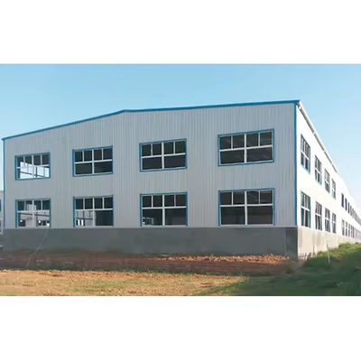 XDEM Estructura de acero ligera prefabricada Taller de producción de almacén Cuadro Edificio de metal