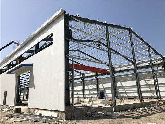 XDEM Estructura de acero ligera prefabricada Taller de producción de almacén Cuadro Edificio de metal