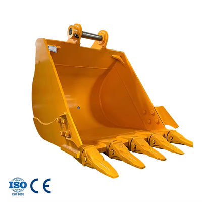 Q355B Cubo de excavadora de alta calidad Tipo de propósito estándar Cubo de propósito general 1.5m3 Cubo para excavadoras de 35 toneladas