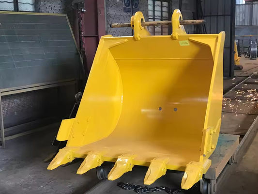 Q355B Cubo de excavadora de alta calidad Tipo de propósito estándar Cubo de propósito general 1.5m3 Cubo para excavadoras de 35 toneladas