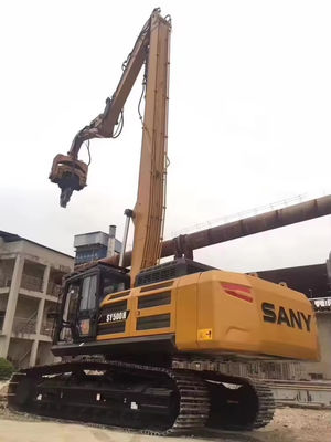 Boom de excavación de 20-60 toneladas de excavadora y brazo de extensión con martillo para excavadora de construcción