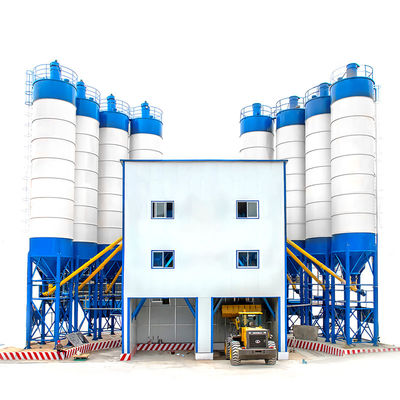 HZS60 60M3H 110kw planta de batch de hormigón central comercial de hormigón con mezclador