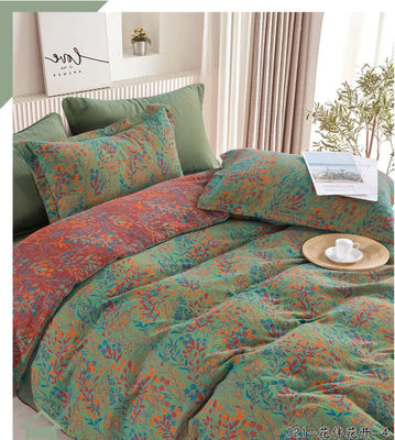 Un conjunto de ropa de cama de diseño nuevo de algodón 100% lavado