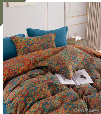Nuevo diseño de ropa de cama de tejido de algodón Jacquard