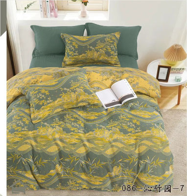 100% de algodón lavado Jacquard Set de ropa de cama Sillón cubierta de colcha Sillón de cama tamaño personalizado