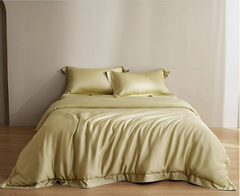 Color sólido 100S Lenzing Tencel Cobertura de edredón ropa de cama conjunto de hogar producto textil tamaño personalizado