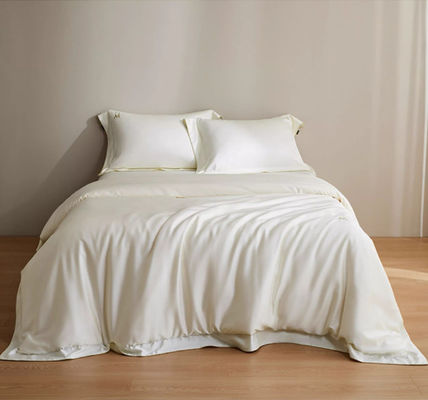 Color sólido 100S Lenzing Tencel Cobertura de edredón ropa de cama conjunto de hogar producto textil tamaño personalizado
