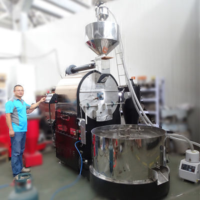 Roastador de café industrial para uso en fábrica máquina de tostado de café 50kg 60kg con control PLC