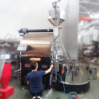 Roastador de café industrial para uso en fábrica máquina de tostado de café 50kg 60kg con control PLC