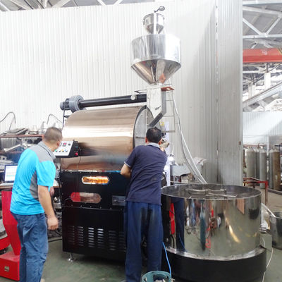 Roastador de café industrial para uso en fábrica máquina de tostado de café 50kg 60kg con control PLC