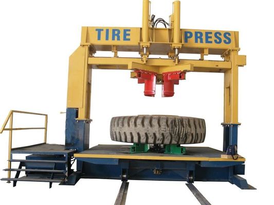 XDEM 260T Prensa hidráulica de neumáticos para minería neumáticos OTR camiones mineros neumáticos 23.5R25 29.5R25 35/65R35 45/68R45