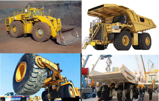 XDEM 260T Prensa hidráulica de neumáticos para minería neumáticos OTR camiones mineros neumáticos 23.5R25 29.5R25 35/65R35 45/68R45