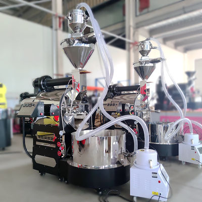 Máquina para tostar café con tecnología alemana hecha por la producción militar