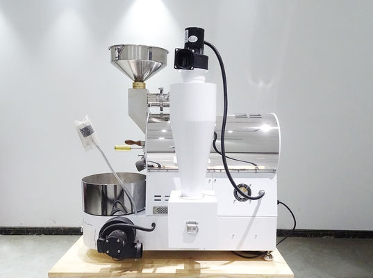 Máquina de tostador de café industrial 1 kg Capacidad de aire caliente Acero inoxidable para el hogar Turquía comercial Después de quemador al aire libre
