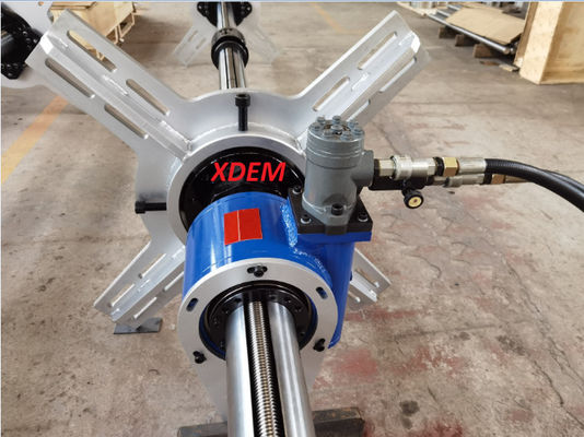 XDEM XDY-110 Máquina de perforación de líneas eléctricas hidráulicas portátiles Reparación de equipos pesados Energía eólica Astillero CNC Torneo portátil