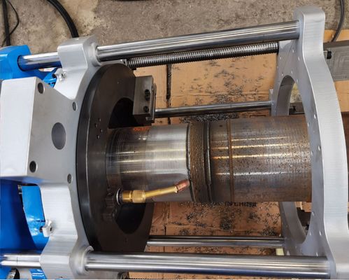 CE Torno portátil de extremo de eje para rodamientos de 100-300 mm Torno portátil de 200-400 mm