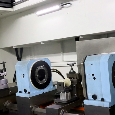 Máquina de tornillo CNC de doble husillo 5.5kW Motor eléctrico 380V