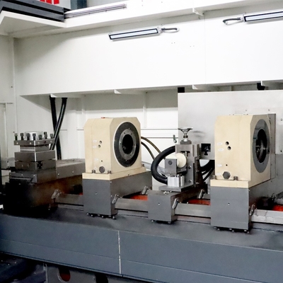 Máquina de tornillo CNC de doble husillo 5.5kW Motor eléctrico 380V