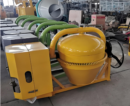 Máquina portátil para mezclar hormigón con motor diesel de 350 litros 14M3/h