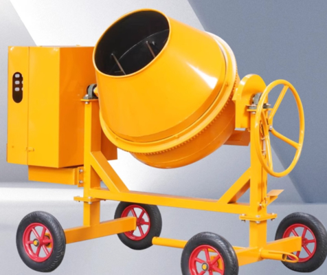 Máquina portátil para mezclar hormigón con motor diesel de 350 litros 14M3/h