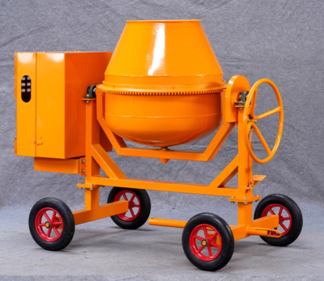 Máquina portátil para mezclar hormigón con motor diesel de 350 litros 14M3/h