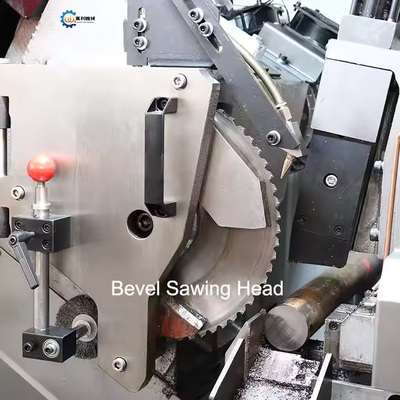 XDEM WL-75X Máquina de corte de tuberías redondas CNC con alimentación totalmente automática