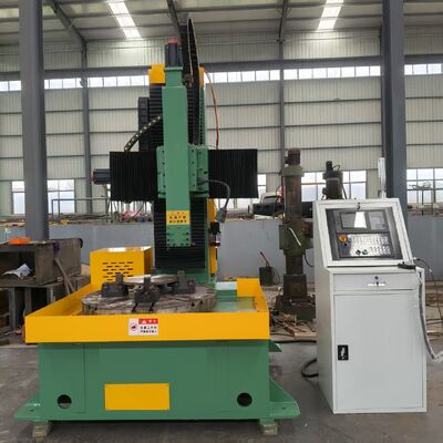 CK6120 Torno CNC vertical para trabajos de torneado y mecanizado de metales pesados
