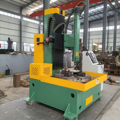 CK6120 Torno CNC vertical para trabajos de torneado y mecanizado de metales pesados