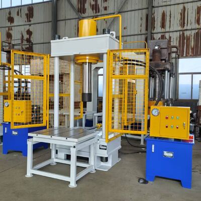 Máquina de Desmontaje de Resorte Ajustador de Excavadora Komatsu 200T Mesa de Trabajo Móvil Máquina de Prensa Hidráulica Prensa de Pasador de Oruga