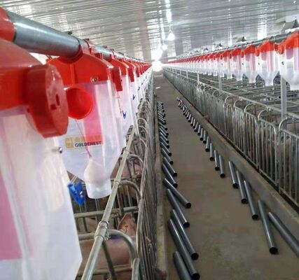 Equipo ganadero revestido en polvo resistente a la corrosión con bordes redondeados para herramientas agrícolas seguras