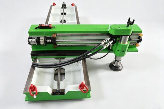Máquina de fresado de superficie de precisión de mecanizado CNC Torno hidráulico Máquina de fresado de tren único