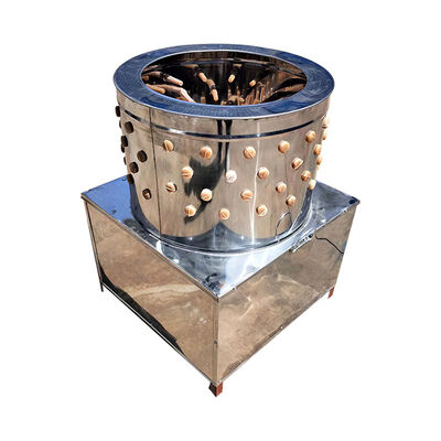 XDEM Máquina desplumadora de pollos comercial, depiladora de aves de corral de acero inoxidable de 60 barriles para pollo, pato, ganso, máquina automática de eliminación de plumas