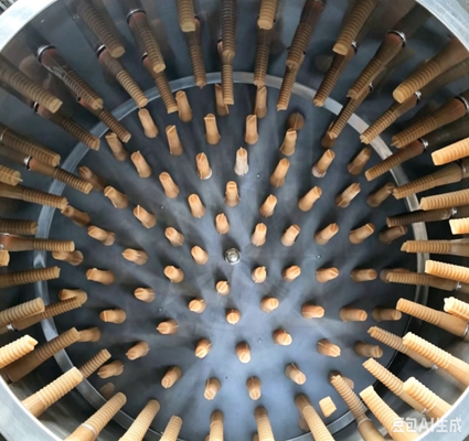 XDEM Máquina desplumadora de pollos comercial, depiladora de aves de corral de acero inoxidable de 60 barriles para pollo, pato, ganso, máquina automática de eliminación de plumas
