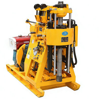 XY-1 Alta velocidad de perforación de núcleo geológico Rig 100m Profundidad huso máquina de perforación de exploración rotativa para muestreo de suelo agua pozo de fundición de aglomeración de agujeros de perforación