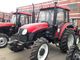 Tractor de granja de la agricultura de la rueda 70HP de YTO X704 4 con la cabina