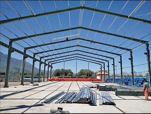 Taller ligero prefabricado de los edificios de Warehouse de almacenamiento de la estructura de acero