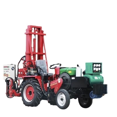 Agua montada tractor de JZF-C bien el aparejo delantero y reverso de la perforadora del ciclo