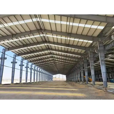 XDEM Estructura de acero ligera prefabricada Taller de producción de almacenes Fabricante de cobertizos de pollo