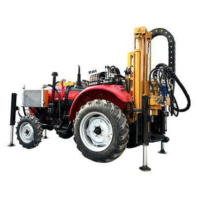 XDEM WL200D 50hp Tractor montado 220m máquina de perforación de pozos con versatilidad hidráulica de agua de perforación