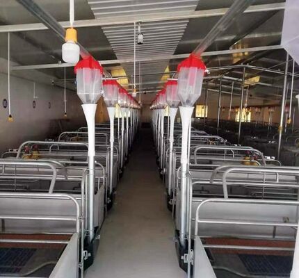 Equipo ganadero revestido en polvo resistente a la corrosión con bordes redondeados para herramientas agrícolas seguras