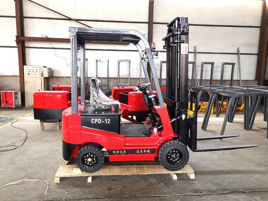 11km/H 2 Ton Electric Forklift, carretilla elevadora con pilas 120Ah