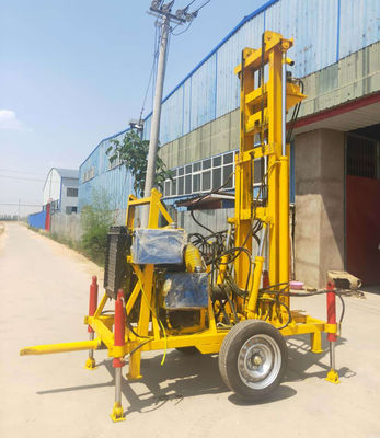60rpm Dia450mm bien la perforadora con el motor diesel de 4 cilindros