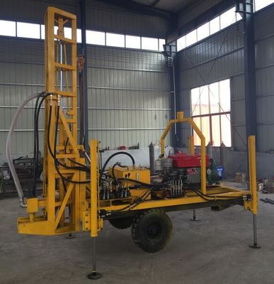 90r/Min 18.5kw bien el remolque de la perforadora montó