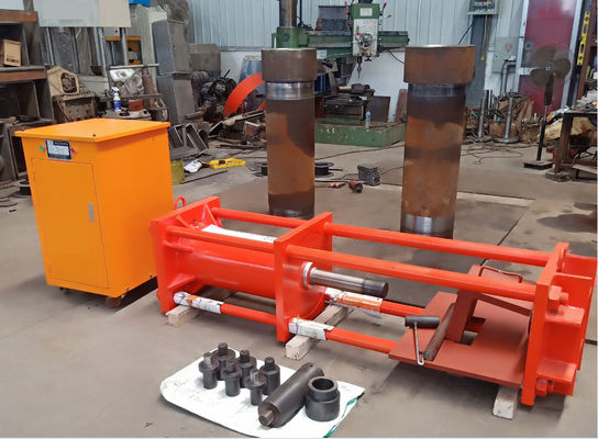 Línea portátil taladradora del metal 25Mpa 300T para la niveladora