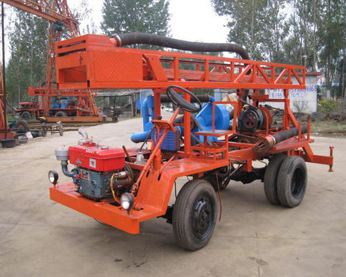 el tractor de 20kw los 300m montó el pozo de agua que perforaba a Rig Self Propelled