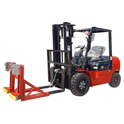 Accesorio de la carretilla elevadora del tambor 280kg 450kg del doble del ISO para Mitsubishi